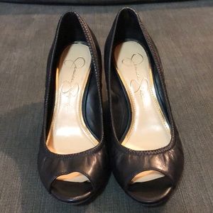 Jessica Simpson, size 5 1/2, color black